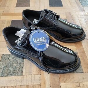 Original S.W.A.T Ortholite Shiny Black Dress Shoes